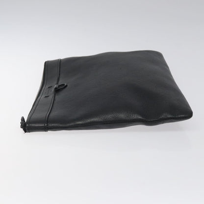 Louis Vuitton Discovery Pochette Monogram Shadow Leather, BLACK, LEATHER, Clutche & pouche