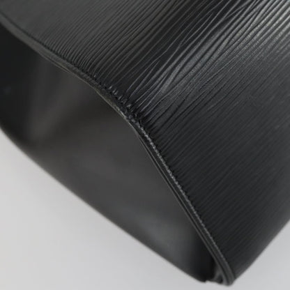 Louis Vuitton Minuit Handbag Epi Leather, BLACK, LEATHER, Shoulder bag