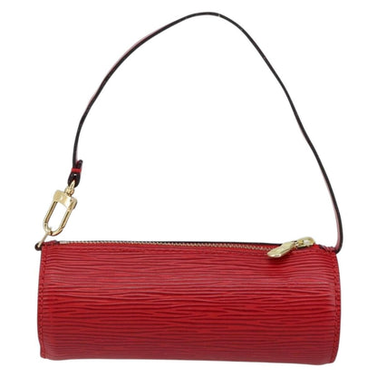 Louis Vuitton Soufflot Pochette Epi Leather, RED, LEATHER, Clutche & pouche