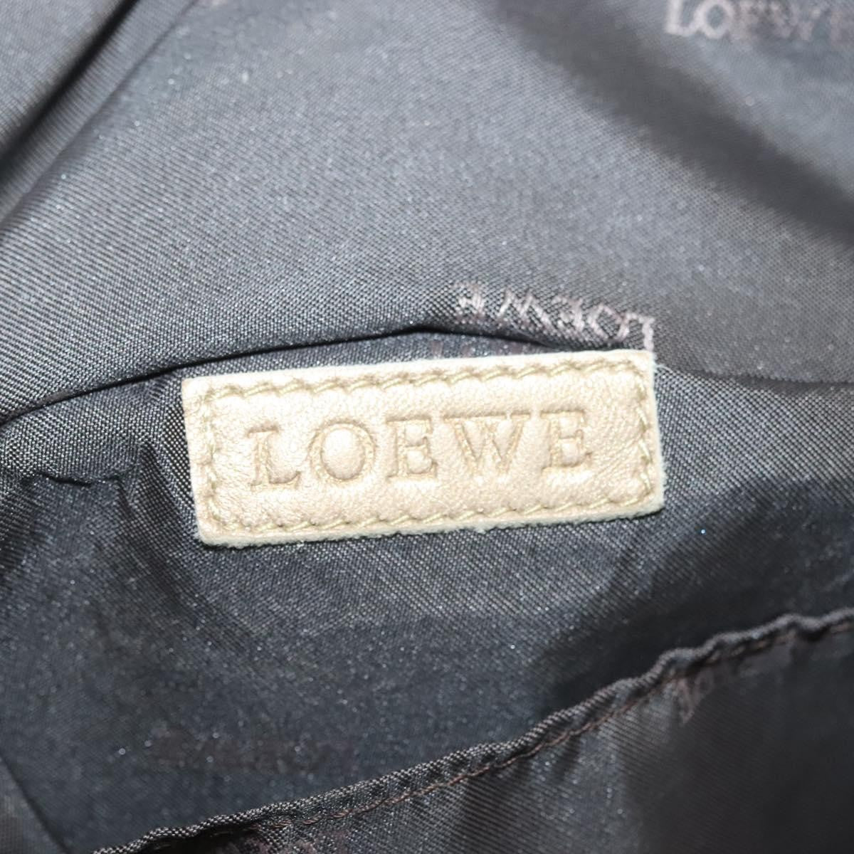 Loewe Anagram Logo Nappa Aire Hand Bag Leather, BEIGE, LEATHER, Handbag