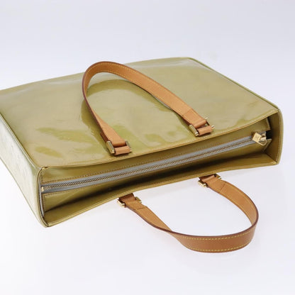 Louis Vuitton Columbus Handbag Monogram Vernis, BEIGE, PATENT_LEATHER, Tote bag