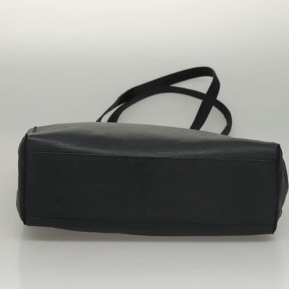 Salvatore Ferragamo Vintage Vara Bow Tote Lizard Embossed Leather, NAVY, LEATHER, Tote bag