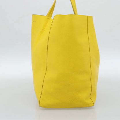 Celine Tote bag Leather, Yellow, Leather, Tote Bag