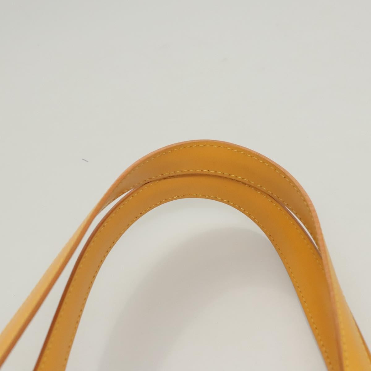 Louis Vuitton Saint Jacques Handbag Epi Leather, YELLOW, LEATHER, Handbag