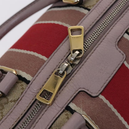 Gucci Vintage Web Boston Bag GG Canvas, BEIGE, CANVAS, Travel bag