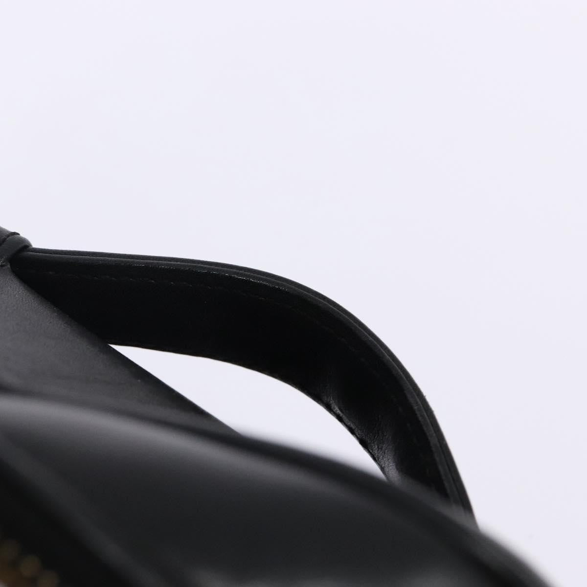 Chanel Vintage Timeless Cosmetic Case Caviar, BLACK, LEATHER, Toiletry Case