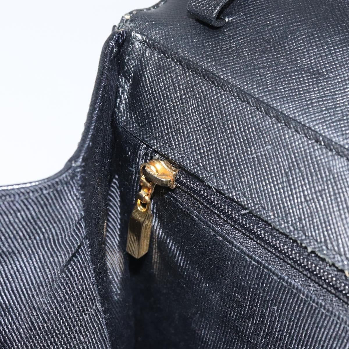 Givenchy Vintage Handbag Leather, BLACK, LEATHER, Handbag