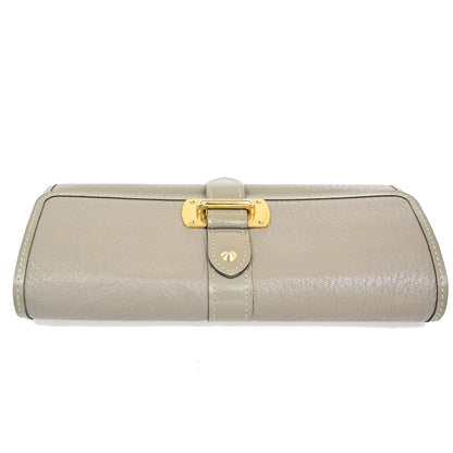 Louis Vuitton Suhali Le Favori Wallet Leather, GRAY, LEATHER, Wallets