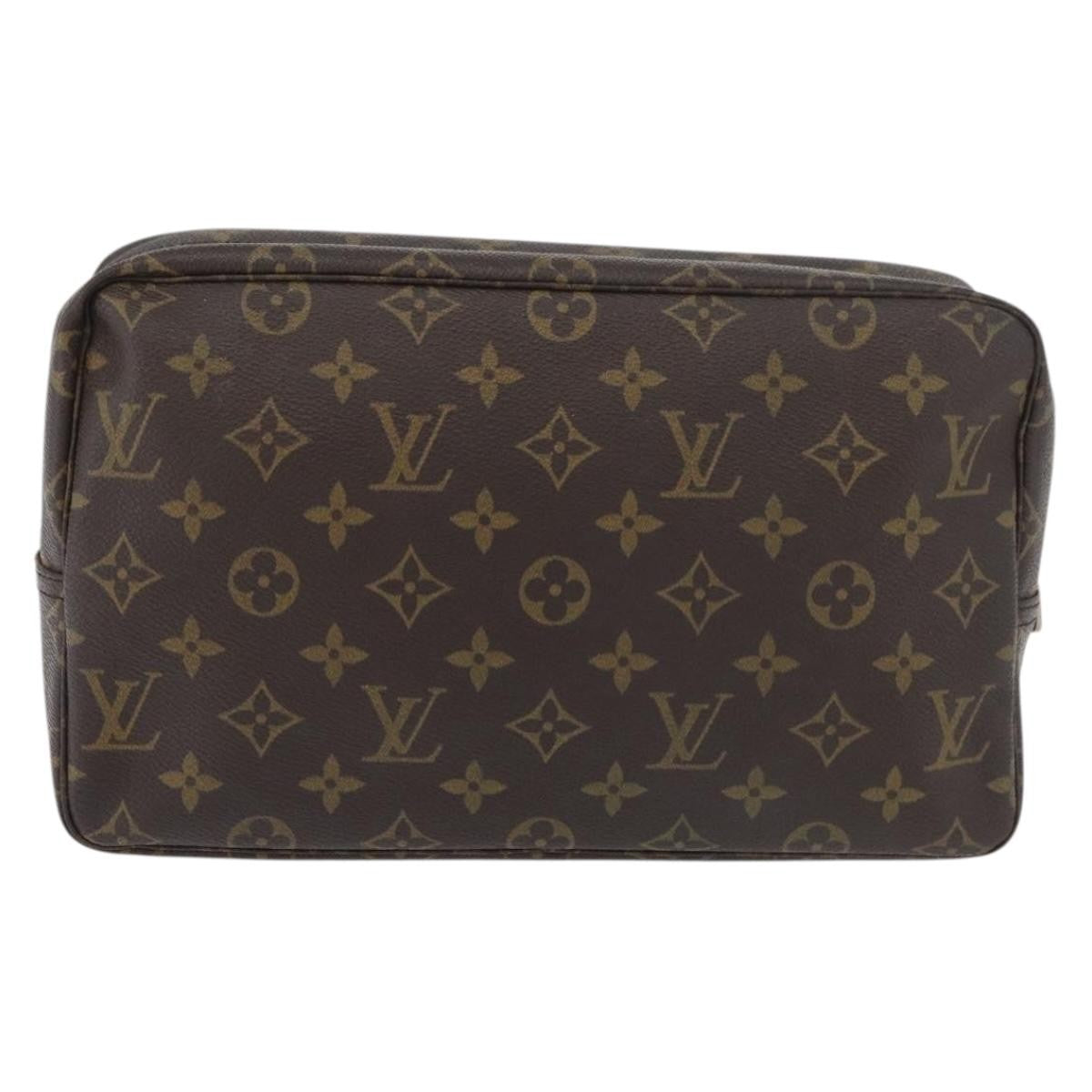 Louis Vuitton Trousse Toilette Monogram Canvas, Brown, Canvas, Clutch