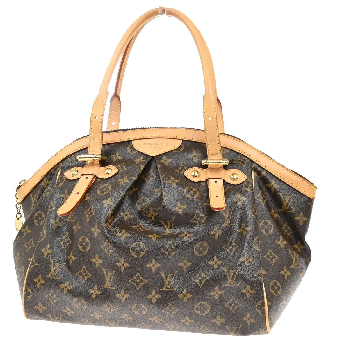 Louis Vuitton Tivoli Handbag Monogram Canvas, BROWN, CANVAS, Shoulder bag