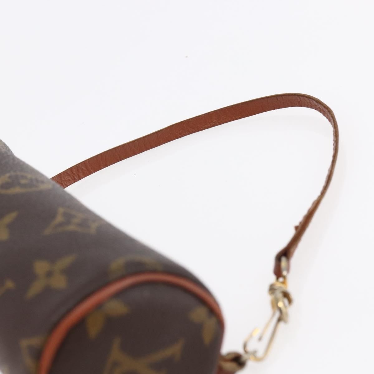 Louis Vuitton Papillon Pochette Monogram Canvas, BROWN, CANVAS, Clutche & pouche
