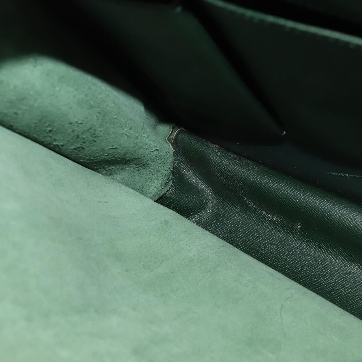 Louis Vuitton Porte-Documents Angara Briefcase Taiga Leather, GREEN, LEATHER, Briefcase