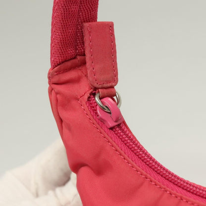 Prada Hobo Tessuto, PINK, NYLON, Clutche & pouche