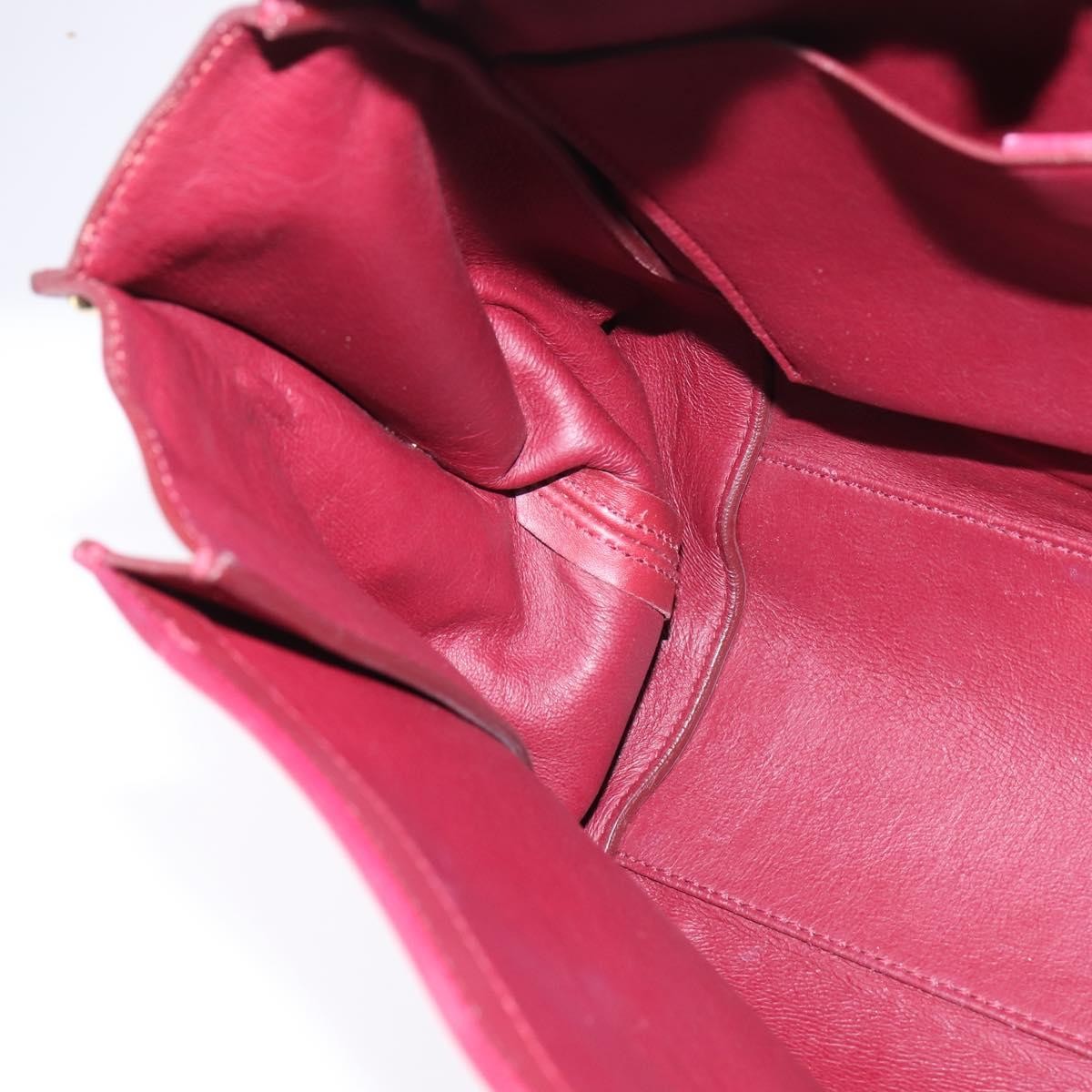 Salvatore Ferragamo Sofia Satchel Leather, PINK, LEATHER, Handbag