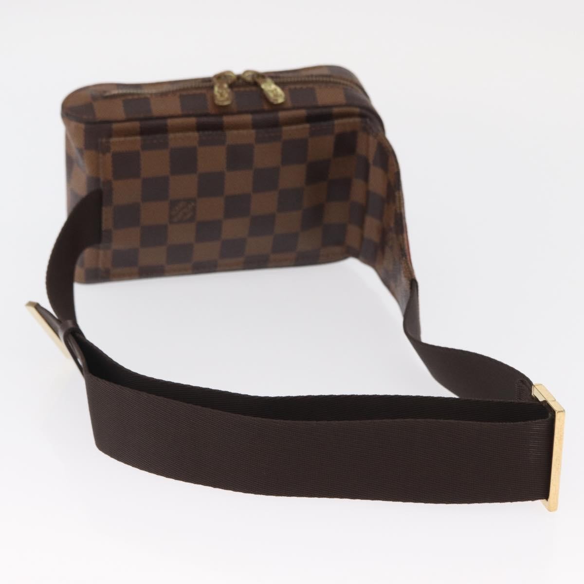 Louis Vuitton Geronimos Waist Bag Damier, Brown, Canvas, Clutch