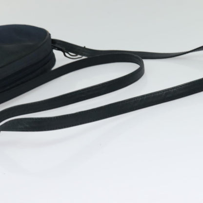 Christian Dior Vintage Honeycomb Shoulder Bag Canvas, NAVY, CANVAS, Shoulder bag