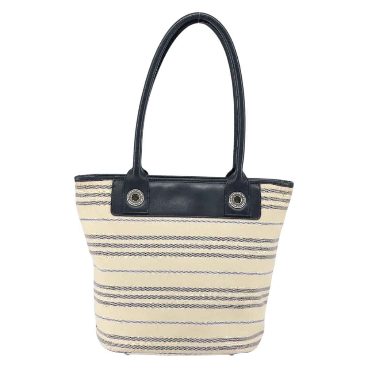 Burberry Vintage tote bag Canvas, BEIGE, CANVAS, Tote bag
