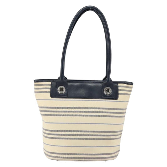 Burberry Vintage tote bag Canvas, BEIGE, CANVAS, Tote bag