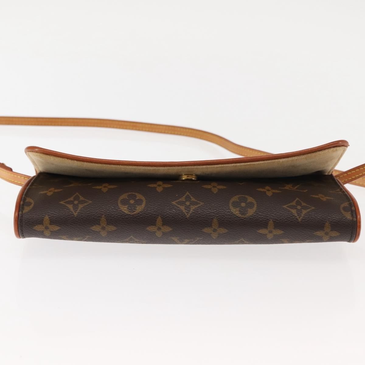Louis Vuitton Twin Handbag Monogram Canvas, BROWN, CANVAS, Shoulder bag
