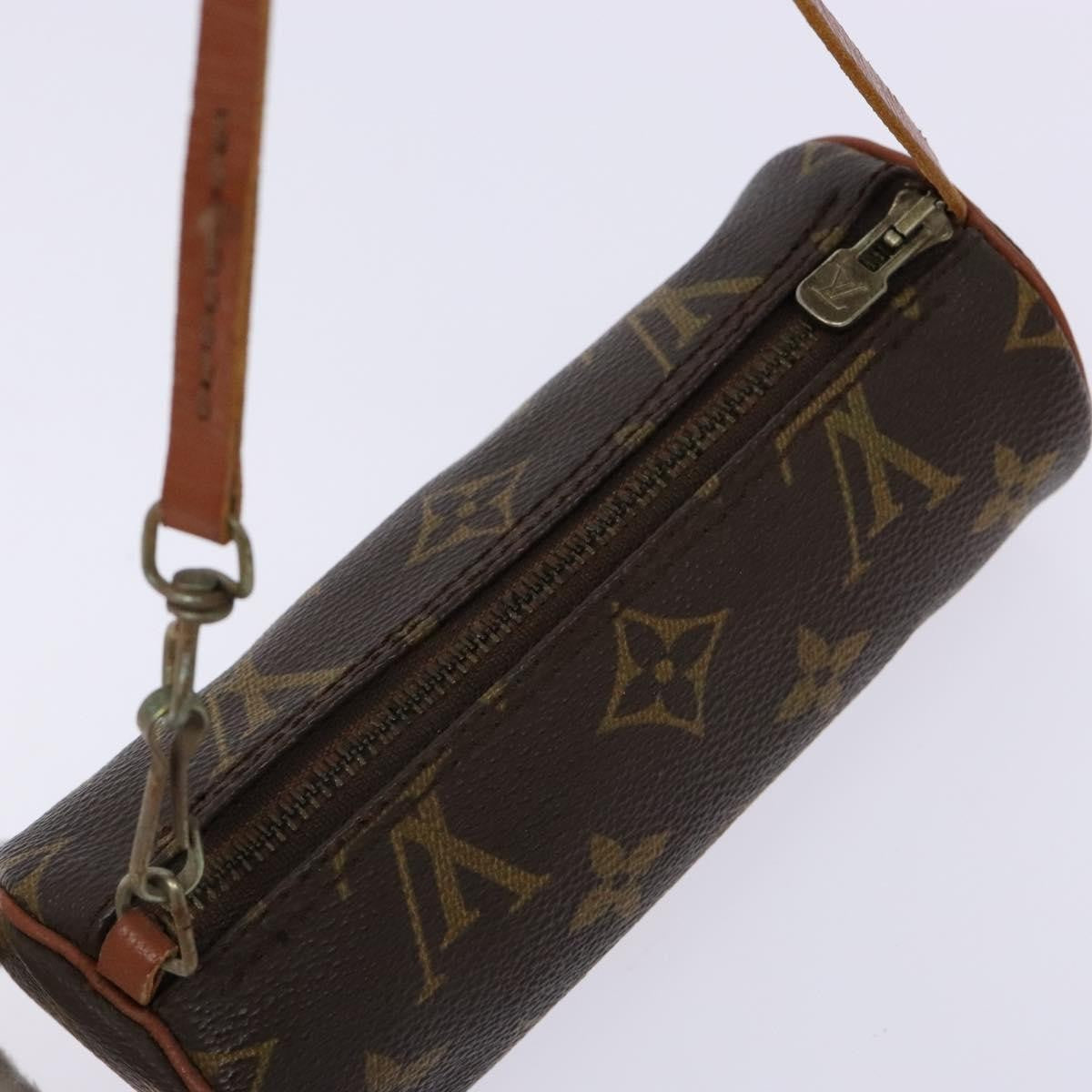 Louis Vuitton Papillon Pochette Monogram Canvas, BROWN, CANVAS, Handbag