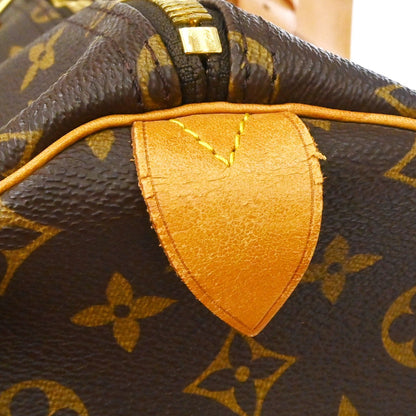 Louis Vuitton Keepall Bag Monogram Canvas, Brown, Canvas, Travel Bag