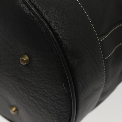 Bally Vintage Shoulder Bag Leather, BLACK, LEATHER, Shoulder bag