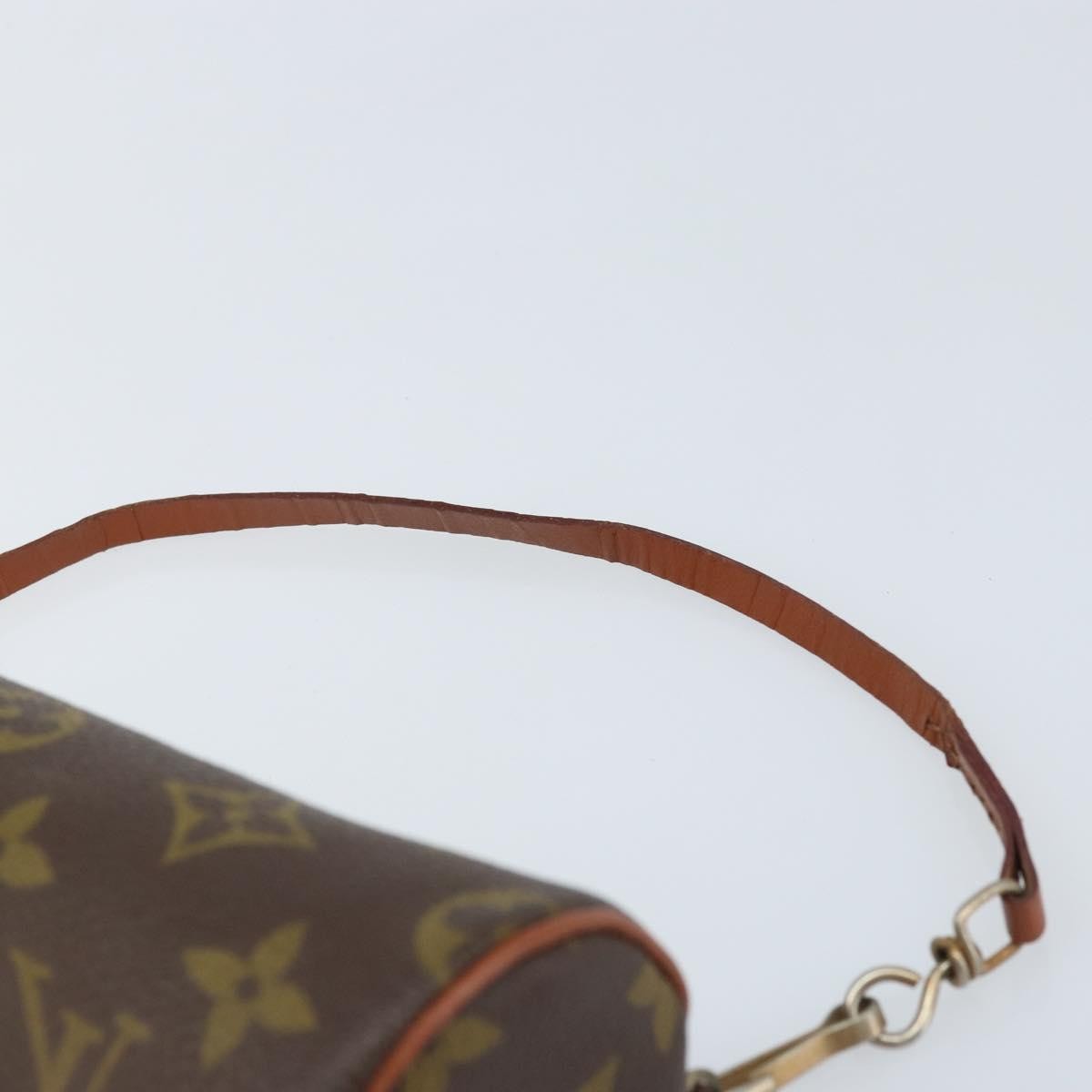Louis Vuitton Papillon Pochette Monogram Canvas, BROWN, CANVAS, Clutche & pouche