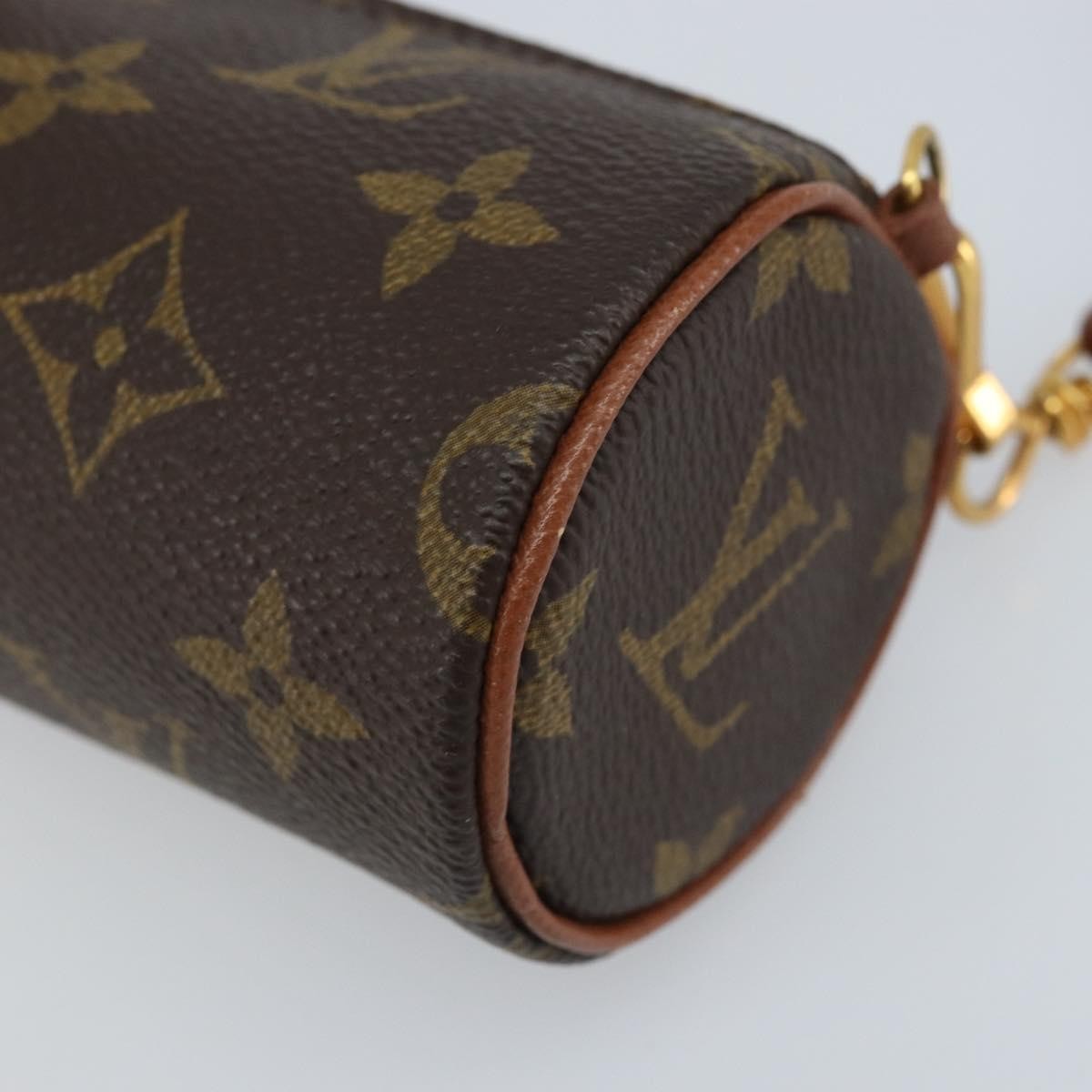 Louis Vuitton Papillon Pochette Monogram Canvas, BROWN, CANVAS, Clutche & pouche