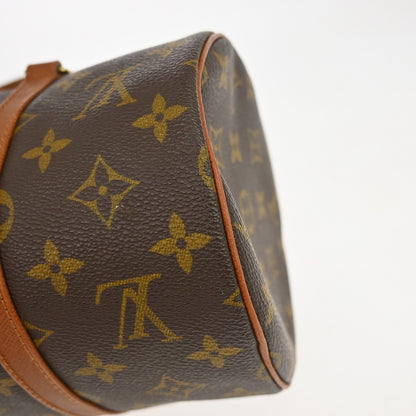 Louis Vuitton Papillon Handbag Monogram Canvas, Brown, Canvas, Handbag