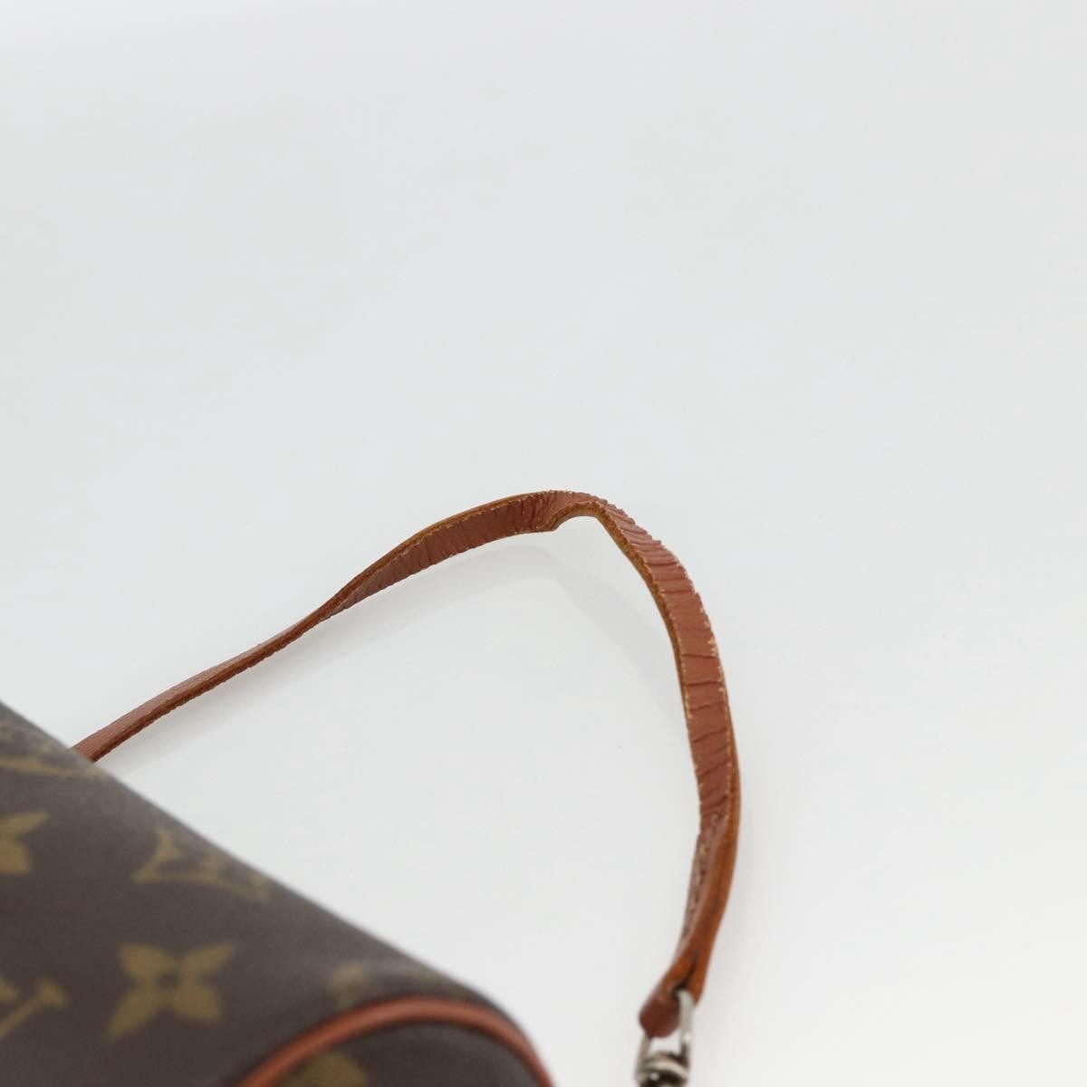 Louis Vuitton Papillon Pochette Monogram Canvas, BROWN, CANVAS, Clutche & pouche