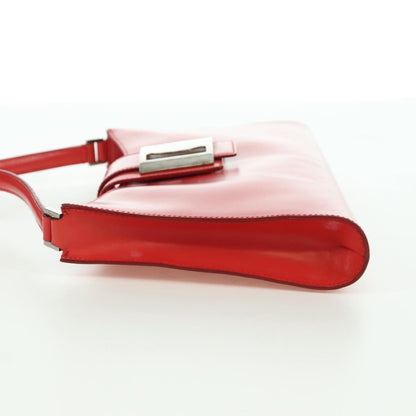 Salvatore Ferragamo Vintage Shoulder Bag Leather, Red, Leather, Shoulder Bag