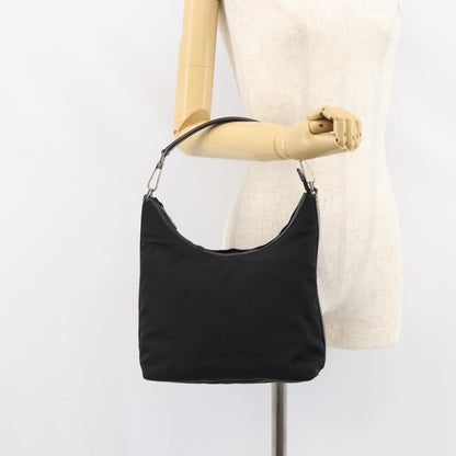 Gucci Zip Hobo Nylon, BLACK, NYLON, Shoulder bag