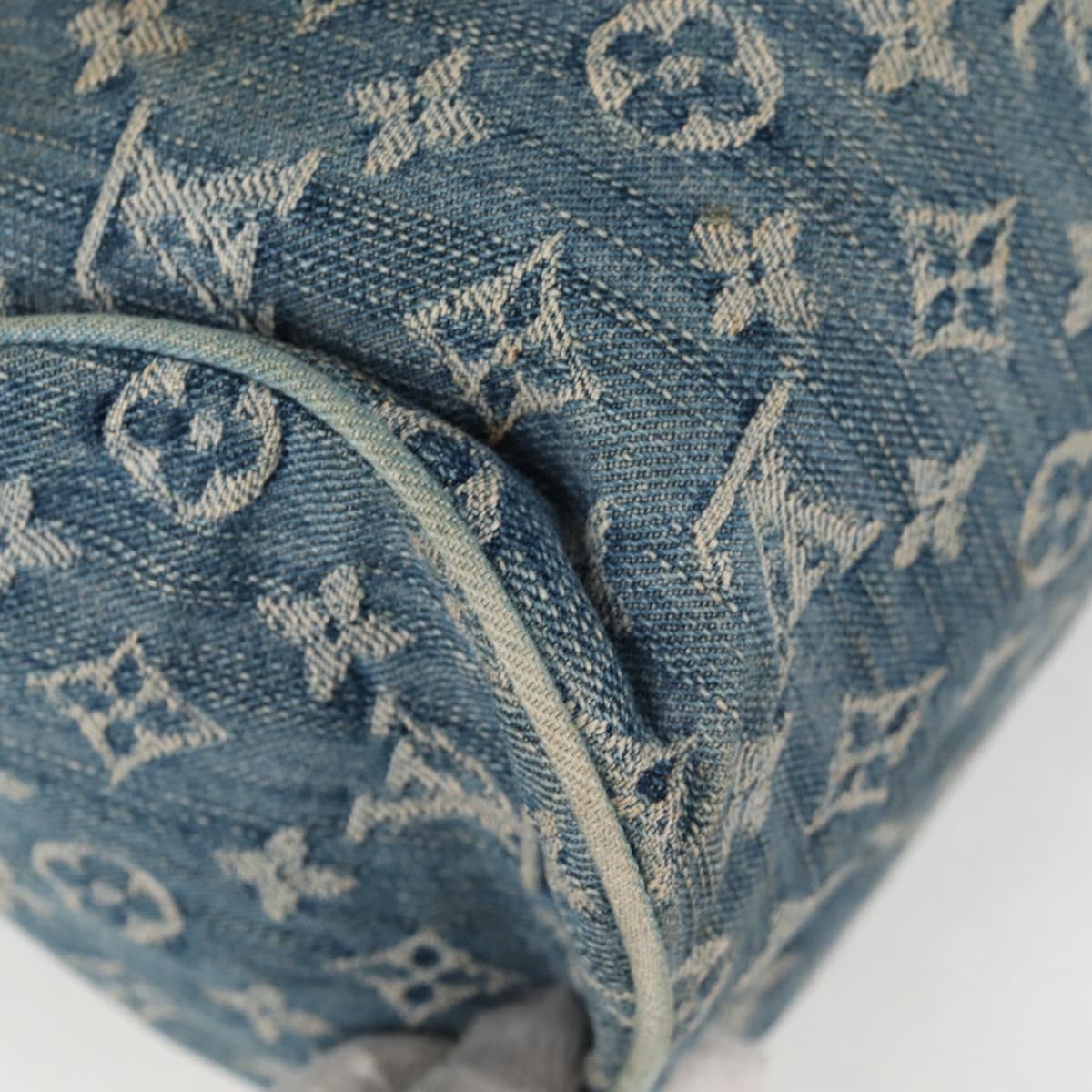 Louis Vuitton Neo Speedy Bag Denim, BLUE, DENIM_JEANS, Handbag