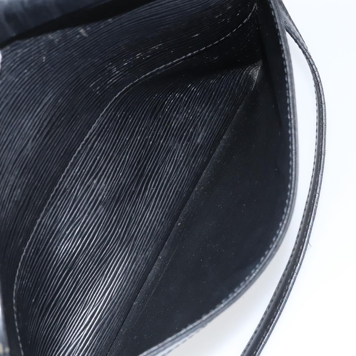 Louis Vuitton Trocadero Handbag Epi Leather, BLACK, LEATHER, Shoulder bag