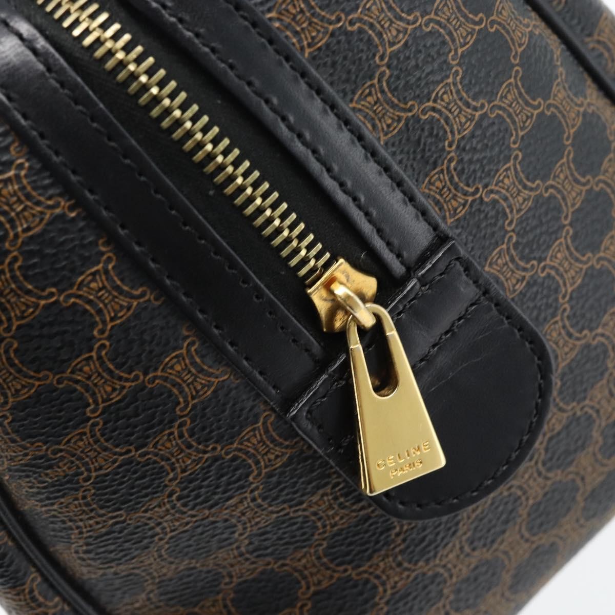 Celine Macadam Handbag Macadam with leather, Black, Canvas, Handbag