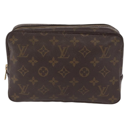 Louis Vuitton Trousse Toilette Monogram Canvas, BROWN, CANVAS, Clutche & pouche