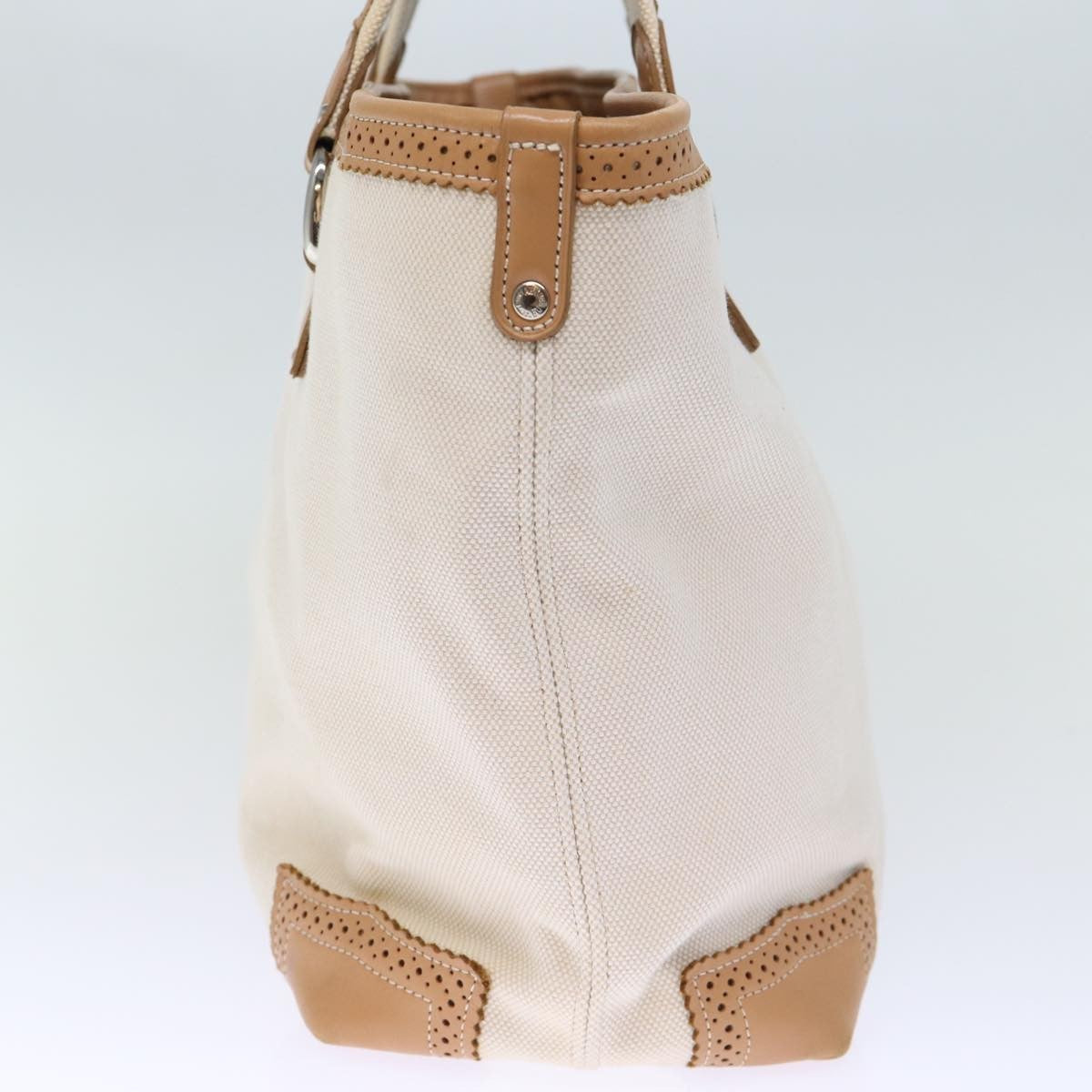 Burberry Blue Label Tote Bag Canvas, BEIGE, CANVAS, Tote bag