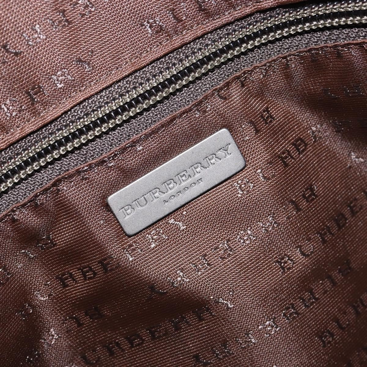 Burberry Nova Handbag Canvas, BEIGE, PVC, Handbag