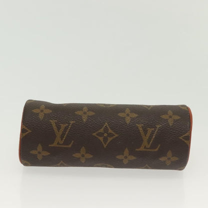 Louis Vuitton Papillon Pochette Monogram Canvas, BROWN, CANVAS, Handbag