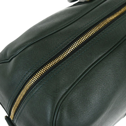 Louis Vuitton Kendall Handbag Taiga Leather, Green, Leather, Travel Bag