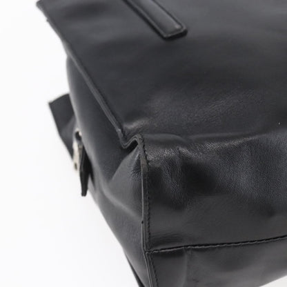 Prada Vintage Shoulder Bag Leather, BLACK, LEATHER, Shoulder bag
