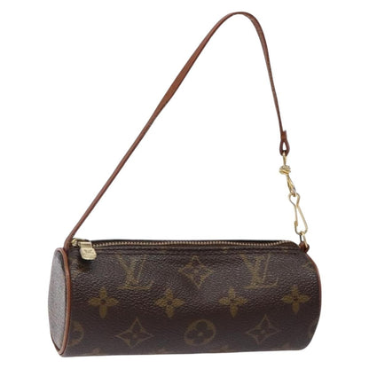 Louis Vuitton Papillon Pochette Monogram Canvas, BROWN, CANVAS, Clutche & pouche