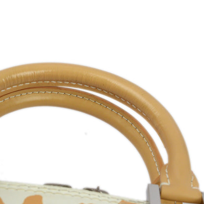 Louis Vuitton Alma Handbag Limited Edition Graffiti Leather, Beige, Leather, Handbag