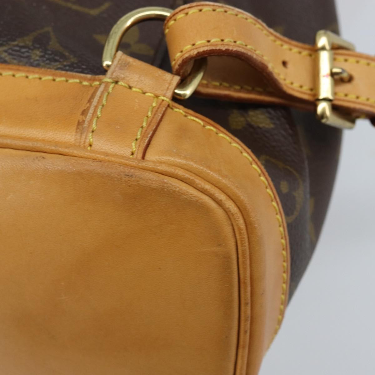 Louis Vuitton Vintage Montsouris Backpack Monogram Canvas, Brown, Canvas, Handbag