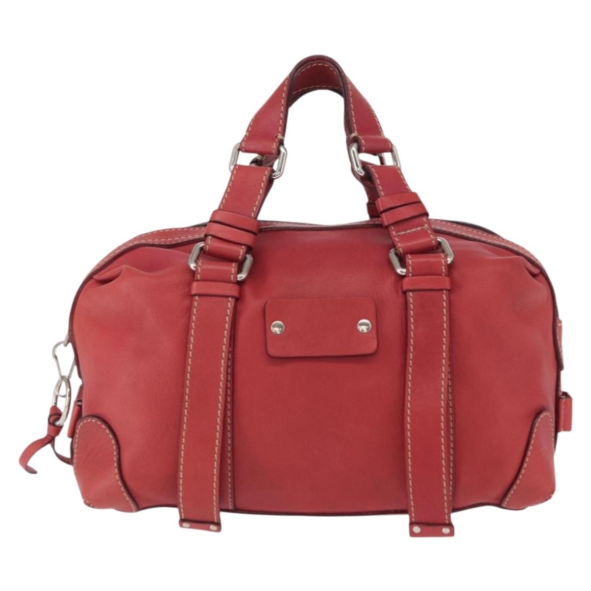 Chloe Vintage handbag Leather, PINK, LEATHER, Handbag