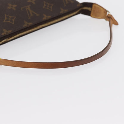 Louis Vuitton Pochette Accessoires NM Monogram Canvas, BROWN, CANVAS, Clutche & pouche