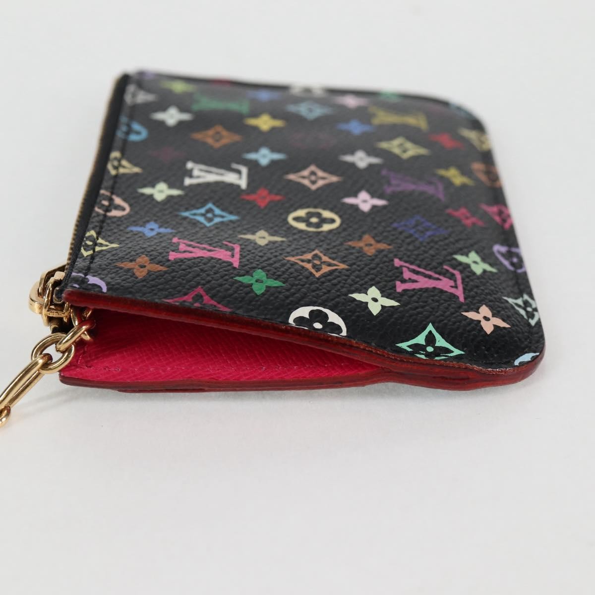 Louis Vuitton Pochette clés NM Monogram Multicolor Canvas, MULTICOLOUR, CANVAS, Wallets