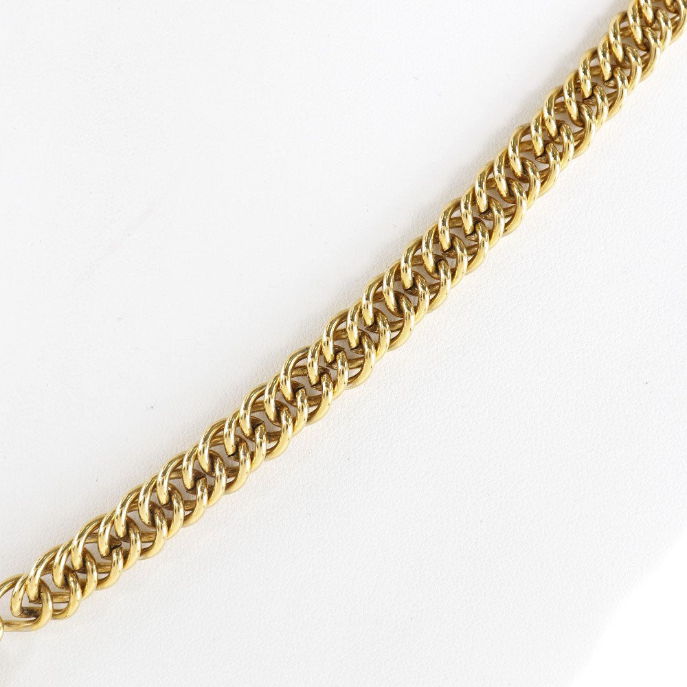 Chanel 31 Rue Cambon Plate Necklace Metal, GOLD, GOLD_PLATED, Necklace