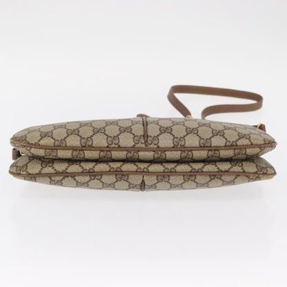 Gucci Vintage Shoulder Bag GG Coated Canvas, BEIGE, PVC, Shoulder bag