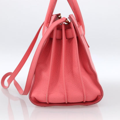 Saint Laurent Sac de Jour Bag Leather, PINK, LEATHER, Handbag